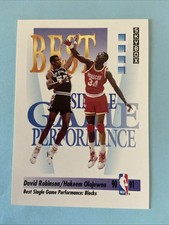 1991-92 Skybox David Robinson & Hakeem Olajuwon Card #311