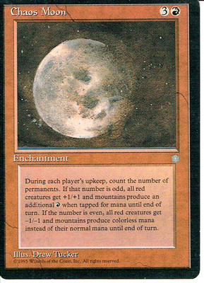 MAGIC THE GATHERING ICE AGE RED CHAOS MOON mp