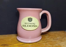 Pink - Biltmore Blooms Sunset Hill Stoneware Pottery Mug Handcrafted in the USA