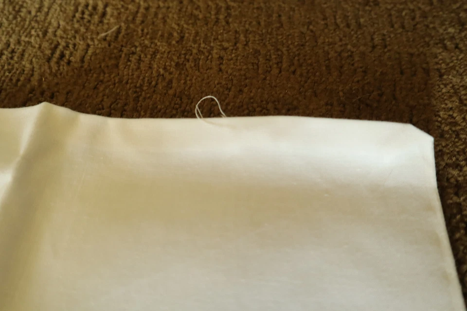 Par de 2 sábanas cuna bebé caballos rojos cosidas a mano vintage Foto 3 de 4