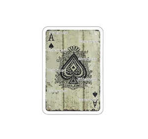 Ace Of Spades Sticker - Outline Spade Playing Card Decal - Foto 4