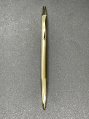 MONTBLANC Noblesse Gold-Plate 20K Pusher-Knock Ballpoint Pen | eBay
