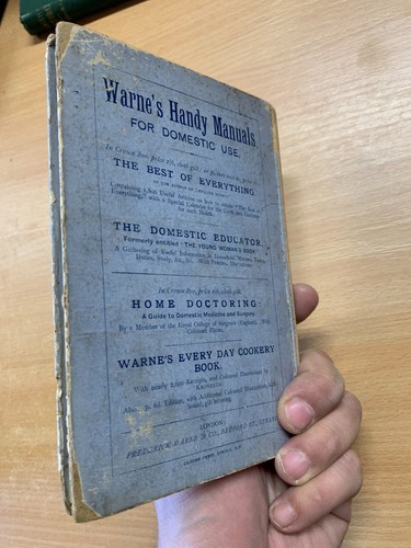 c1890 "WASHING AND CLEANING" BESSIE TREMAINE HARDBACK BOOK (P2) - Picture 3 of 14