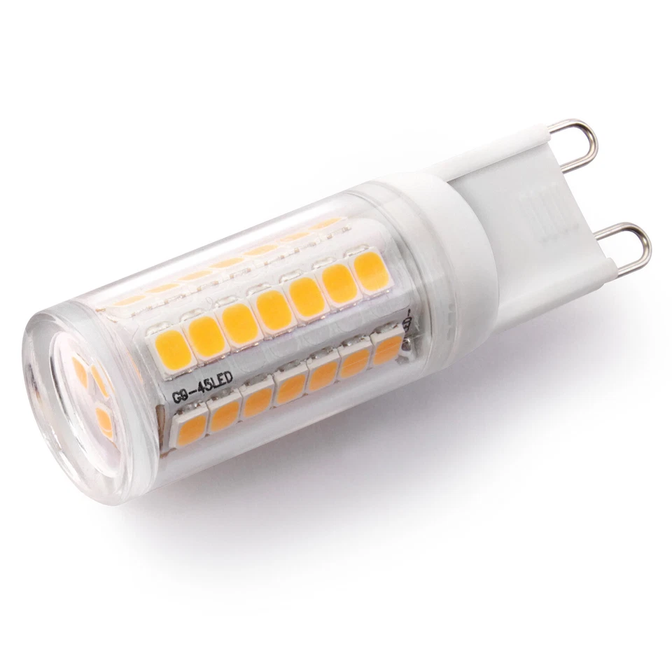 Harmobrite 6-PACK Dimmable 3W G9 LED Bulb, 40W Halogen Equivalent G9 Light Bulbs - Image 2 of 4