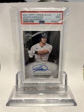 Jasson   Dominguez Chrome Black Ivory Auto Pop 5. 34/50