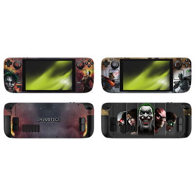 OFFIZIELLE INJUSTICE GODS AMONG US SCHLUESSEL KUNST VINYL SKIN FOR STEAM DECK