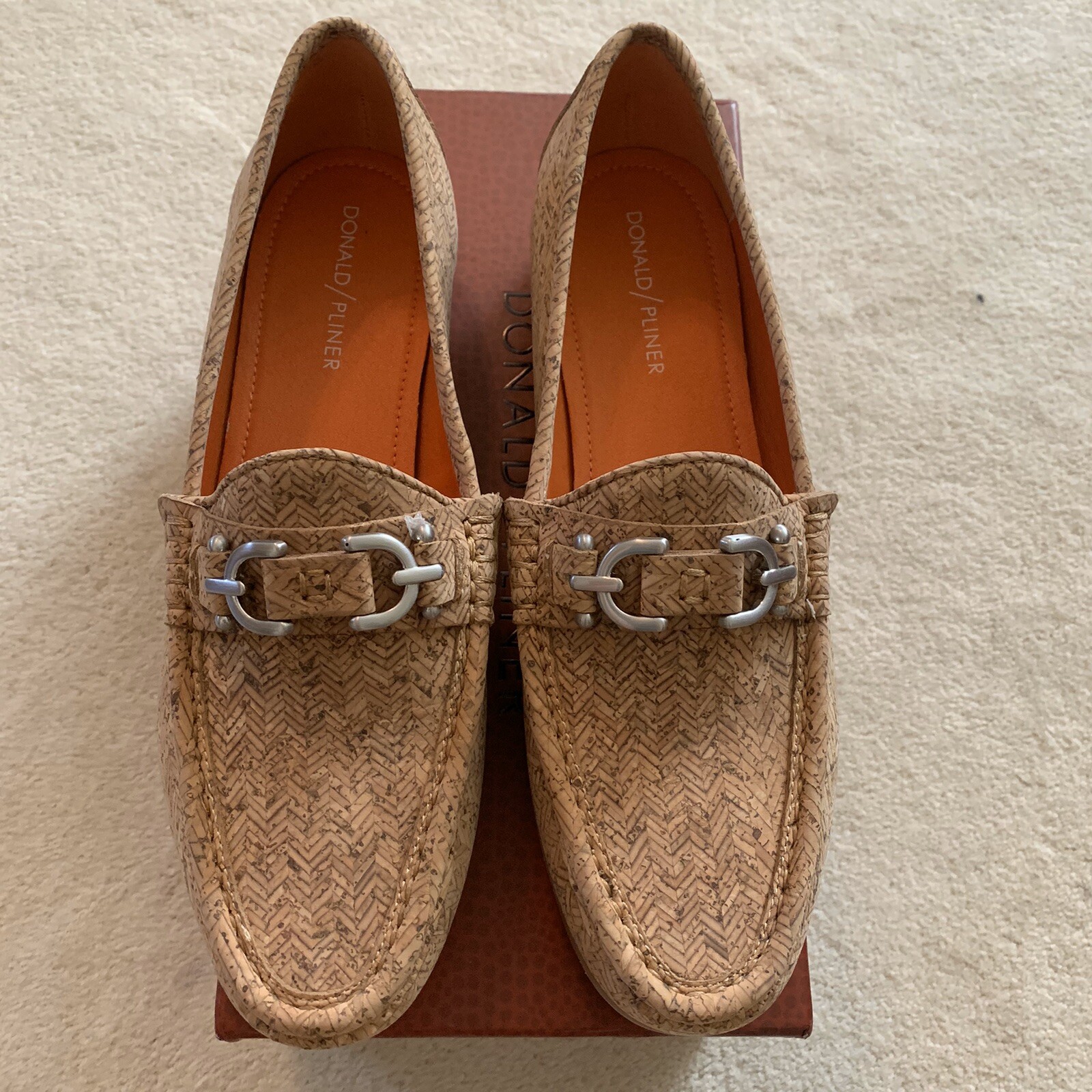 NEW Donald Pliner Suzy Cork Loafers 8.5N | eBay