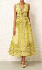 Zimmermann Matchmaker Sleeveless Bow Maxi Dress