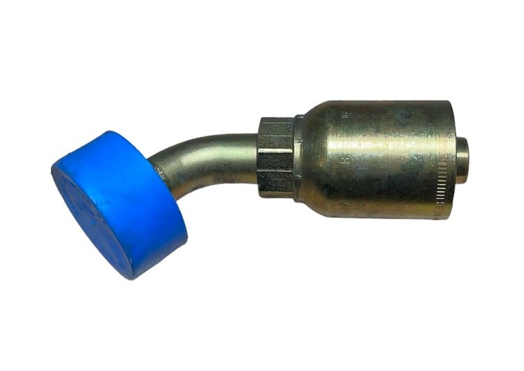 Parker 16F78-16-12 Flange Head 45° Elbow Crimp Style Fitting 🔥Fast Shipping🔥