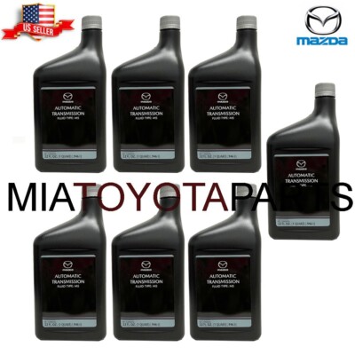 7 Pack Mazda OEM Automatic Transmission Fluid Type M5 7 Quarts
