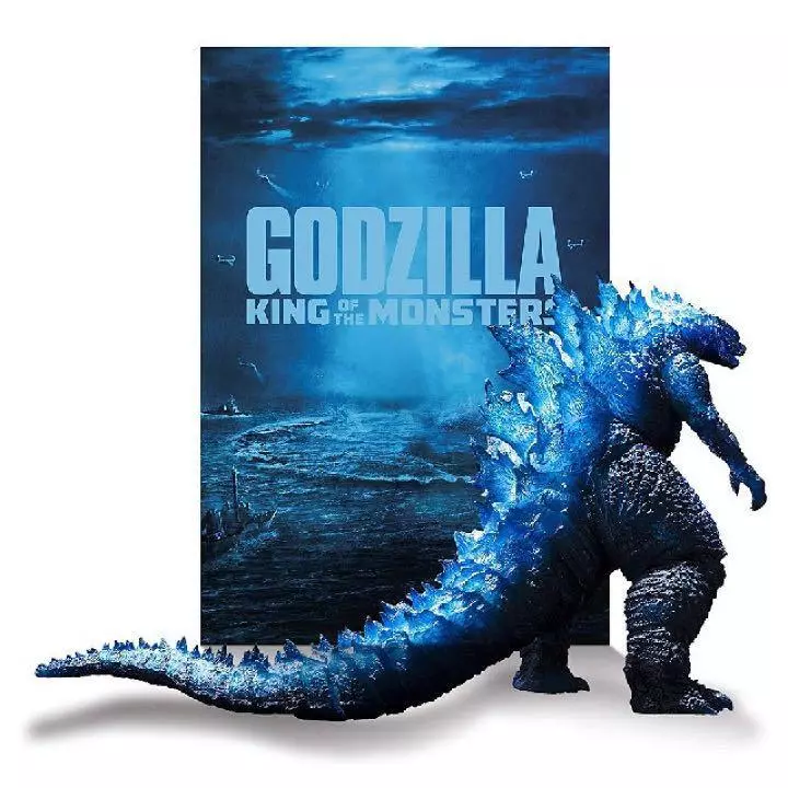 New Unopened S.H.MonsterArts GODZILLA 2019 Poster Color Ver. w backsheet