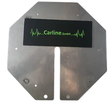 MOUNTING PLATE CARO+ / CYTRAC / DX STAINLESS STEEL 360x360x2mm MOTORHOME CARAVAN SAT
