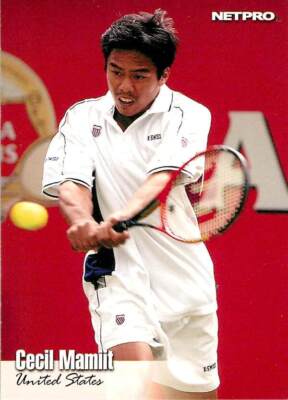 PITBABE トレカ First Premiere Cecil Mamiit #73 2003 NetPro Tennis