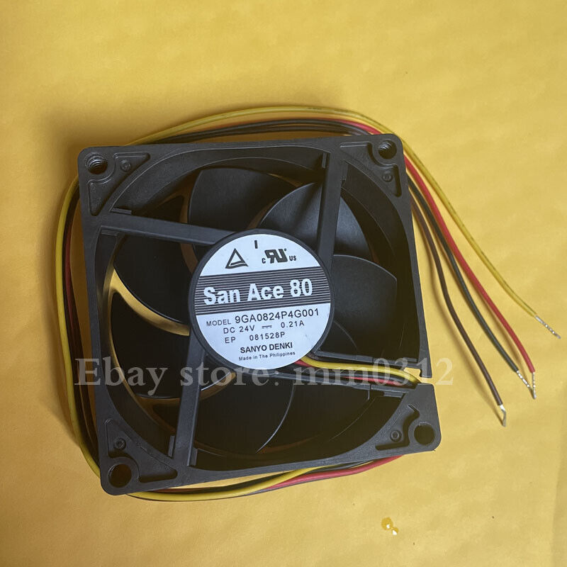 9GA0824P4G001 24V 0.21A 8025 80mm 4-wire inverter cooling fan #F22