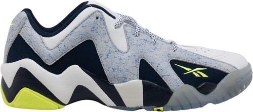 REEBOK HURRIKAZE II Kamikaze White Green Yellow Sz 11.5 Kemp