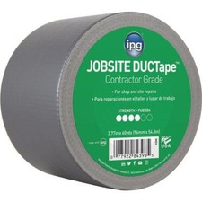  4 -Intertape DUCTape 4 In. x 55 Yd. General Purpose Duct Tape, Silver