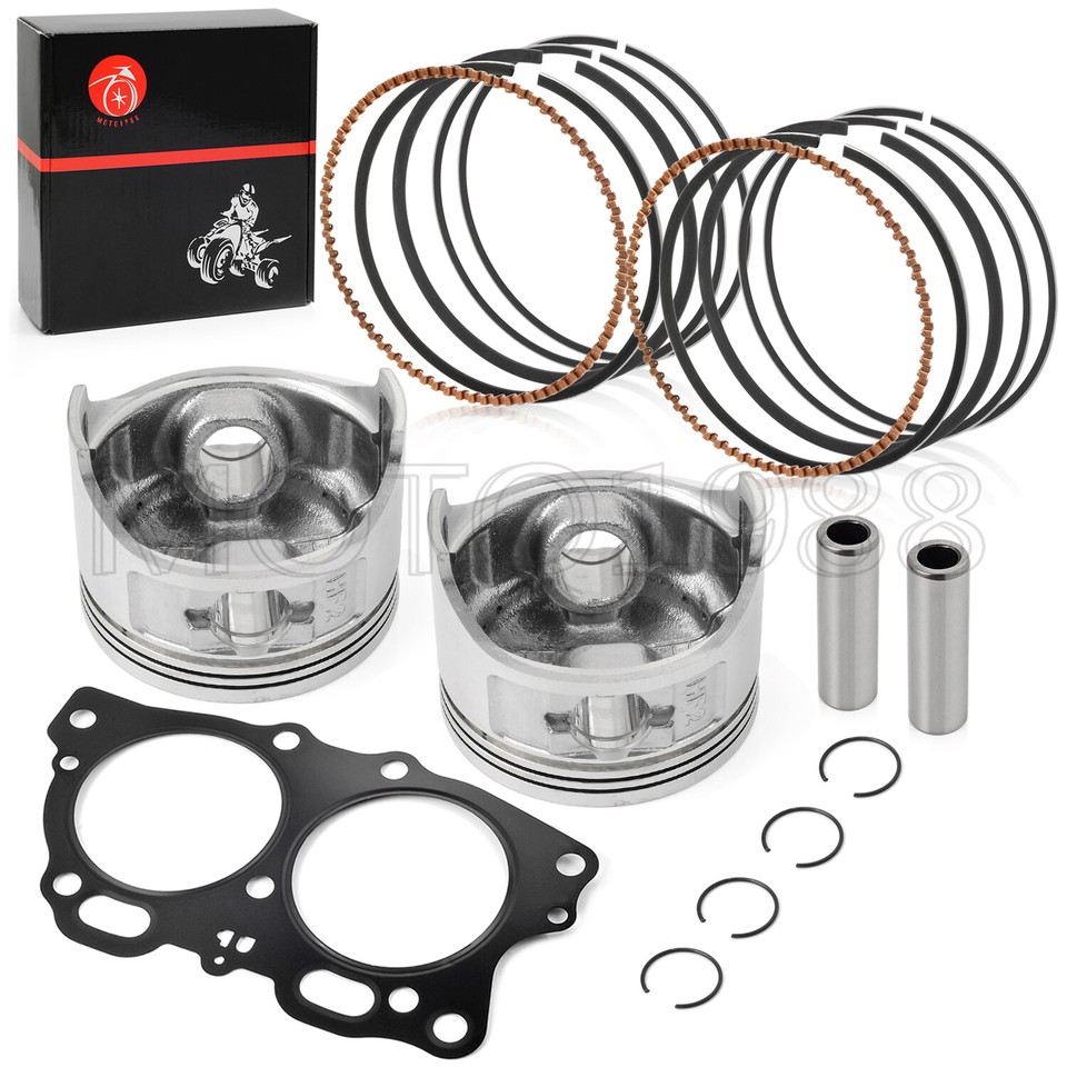 0.25mm Oversize Piston & Ring Gasket Kit For EZGO 2 Cycle Golf Cart 2PG