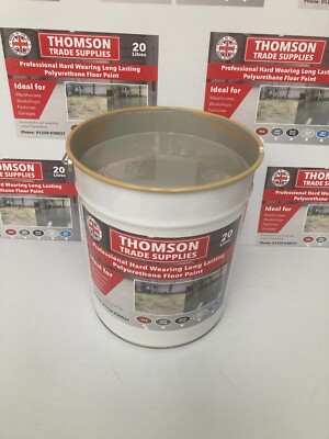 Strapazierfähige hellgraue Bodenfarbe/Garage/Faktor/Lager 20 Liter Fässer