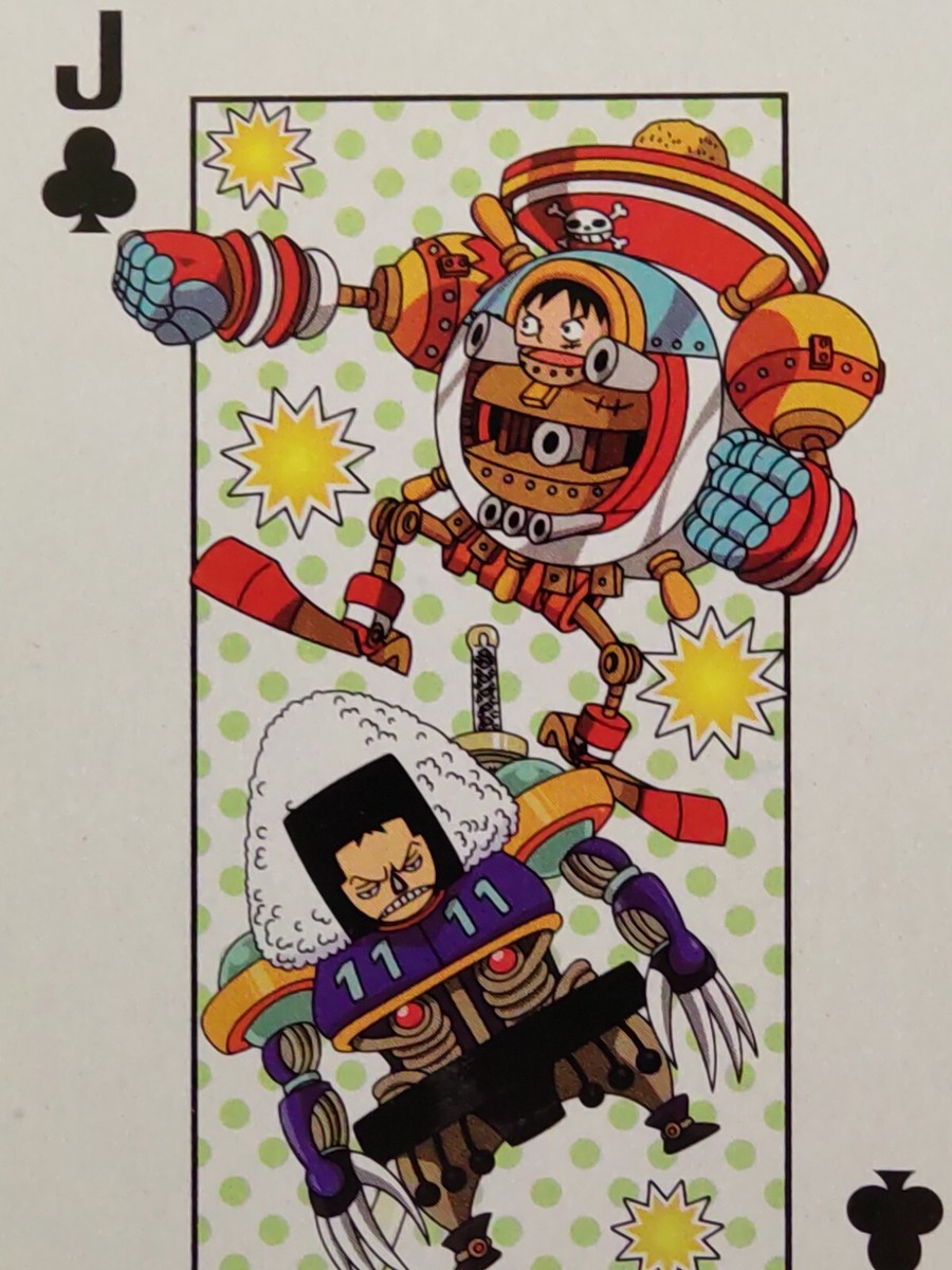 ボイメン トレカ トランプ clover Jack Chopper Man One Piece playing card game TRUMP Japan