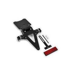 Compatible with BMW R 1200 S R 1200S year 2006-08 license plate holder mounting plate 