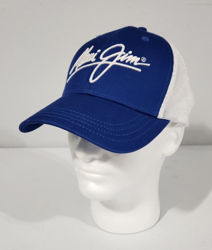 Maui Jim Sunglasses Strap Back Hat Cap Mesh Trucker Authentic
