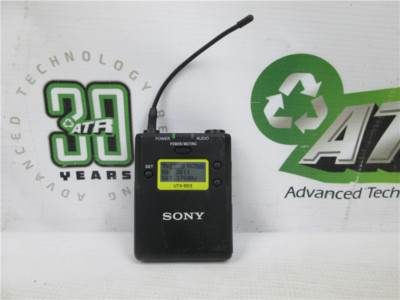 Sony UTX-B03 Digital Wireless Bodypack Transmitter Tested Fair Transmitter only