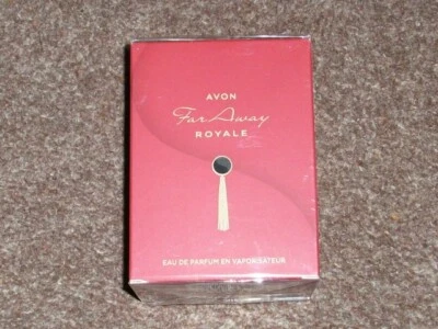 2 X 50ml Avon Far Away Royale Eau De Parfum Brand New in Sealed Boxes Free Post