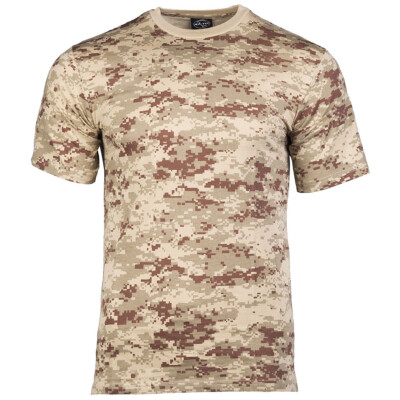 Herren T-Shirt US Army Look – Tarnmuster, 100% Baumwolle, Viele Farben, Größen S-6XL