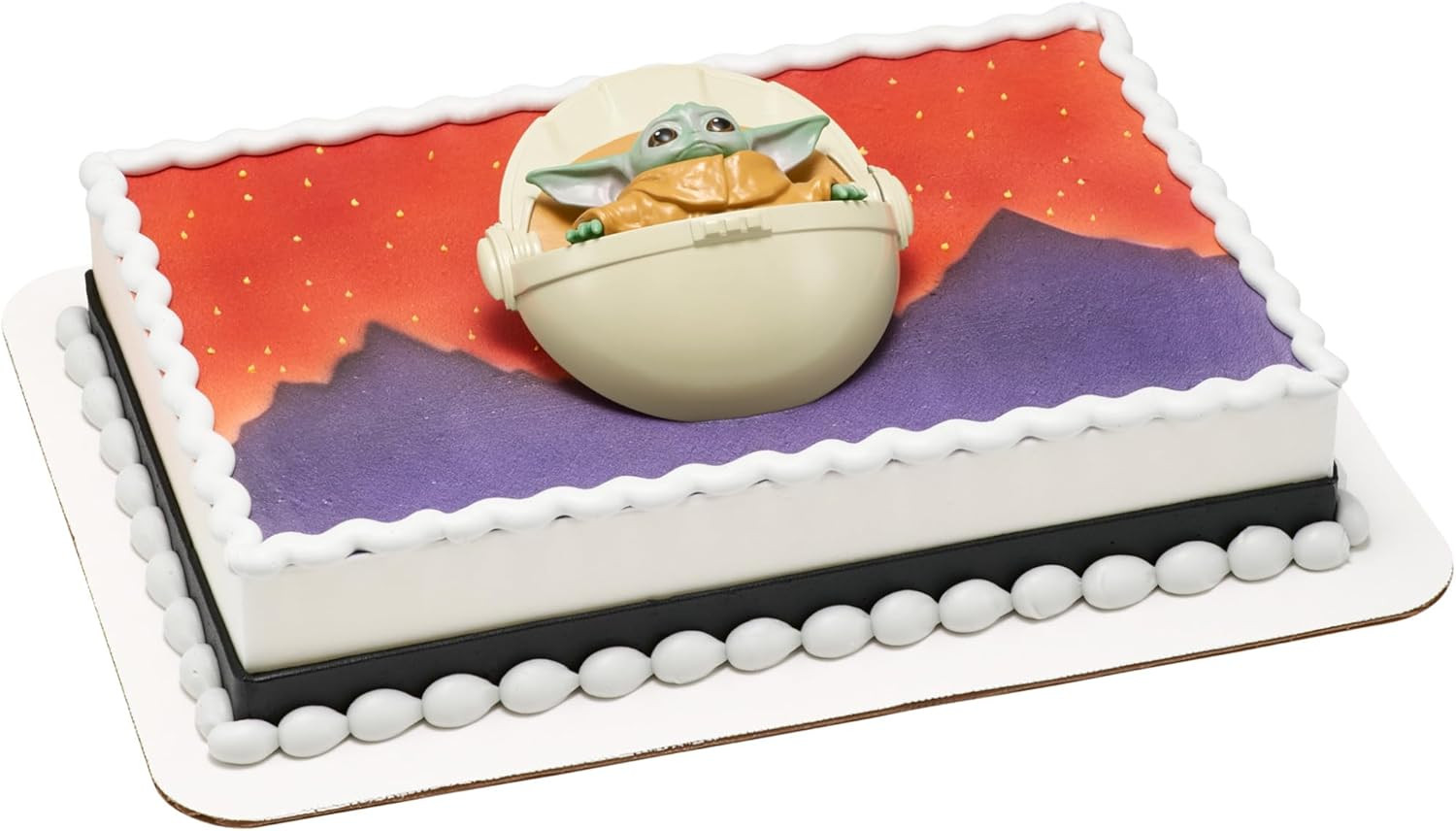 Набор для торта Decoset Звездные войны: Мандалорец и дитя, набор для торта из 1 части,