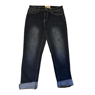 Lucky And Blessed L & B Dallas Texas Womens Straight Leg Jeans Size 14