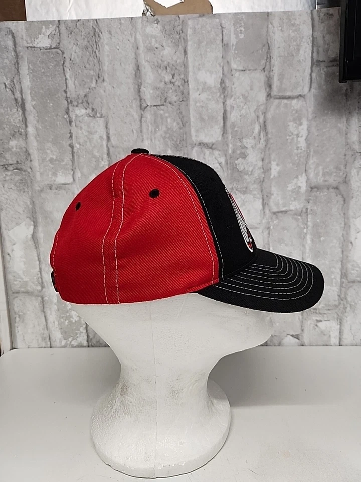 Utah Utes Logo Youth Zephyr Red Zone Snapback Hat - Image 4 of 4