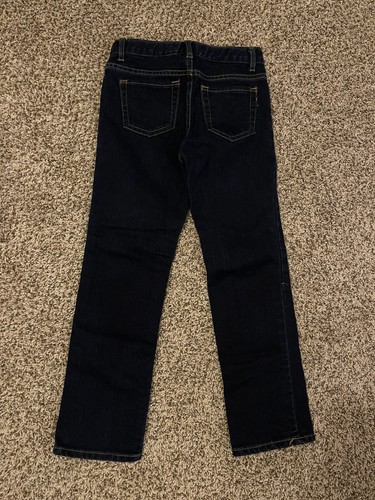 Original Brand Est. 89 Place Girl's Size 6x/7 Skinny Stretch Dark Blue Jeans - Picture 4 of 4