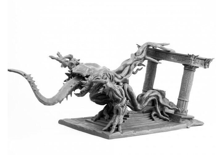 1x spawn shbniggurath-bones reaper miniature rpg mythos cthulhu tentacle 77516
