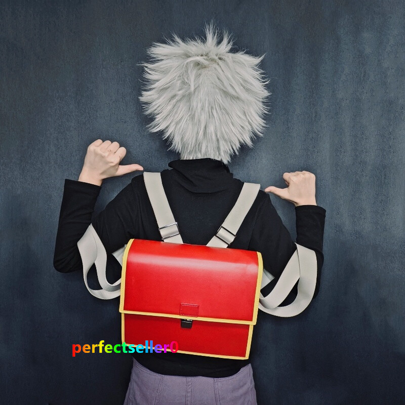 キルア コラボバッグ HUNTER×HUNTER Killua Zoldyck Cosplay Backpack Shoulder Bag Prop