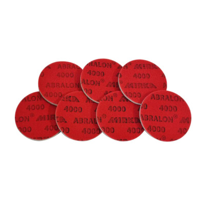 MIRKA Abralon Foam Grinding Disc 3in Hook and loop Fine Abrasive P500-4000(10PC)