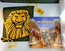 Disney The LION KING   SIMBA Broadway Cinch Bag with Commemorative Book   NWT