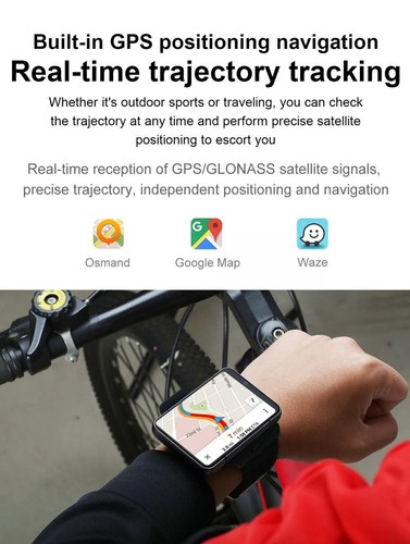 Reloj Pulsera 2.88" Pantalla Táctil 4G 9.0Android/iOS Doble Cámara 4GB+64GB - Imagen 7 de 27