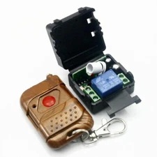 US DC 12v 10A relay 1CH wireless RF Remote Control Switch Transmitter+ Receiver