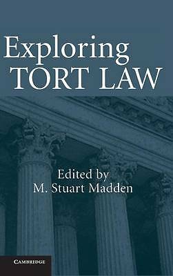 Exploring Tort Law Madden Hardback Cambridge University Press 9780521851367