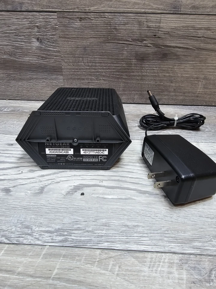 NETGEAR CM700-100NAS Cable Modem Tested - Image 4 of 4