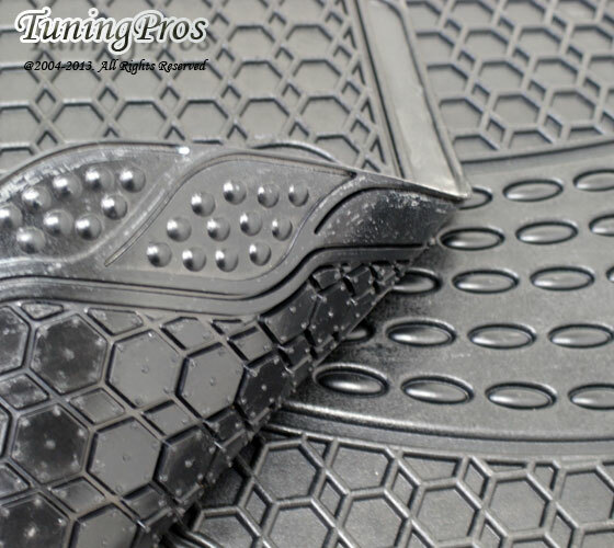 2x Front + 2x Rear Floor Mat Heavy Duty For Mid Size Vehicle Code S104 ...