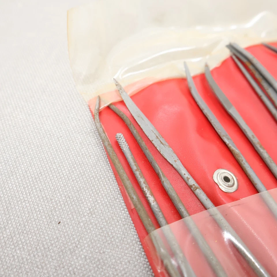 King Machinery Special Shape Needle File Set 13 Pieces in Roll - Image 2 of 4