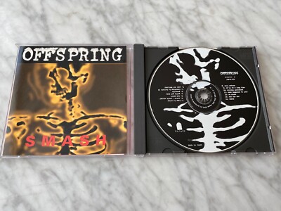 The Offspring Smash CD USA Inserts JAPAN DISC! 1994 Epitaph 86432