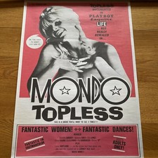 Mondo Topless Copy Movie Poster