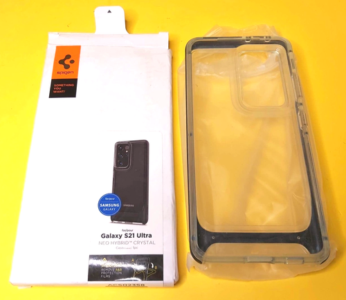 SPIGEN SAMSUNG GALAXY S21 ULTRA NEO HTBRID CRYTAL CASE PROTECTIVE COVER FORM-FIT