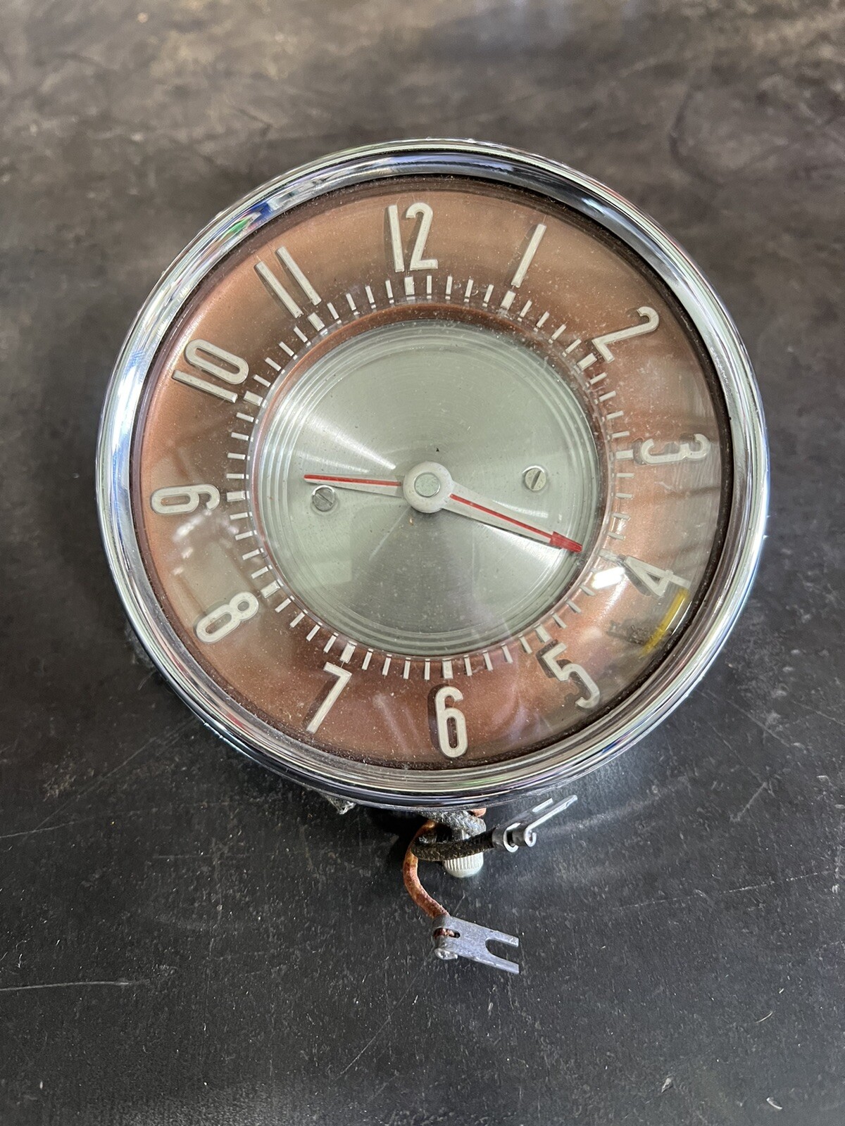 19461948 Pontiac Dash Clock NOS? Bomber Jaeger Watch Company eBay