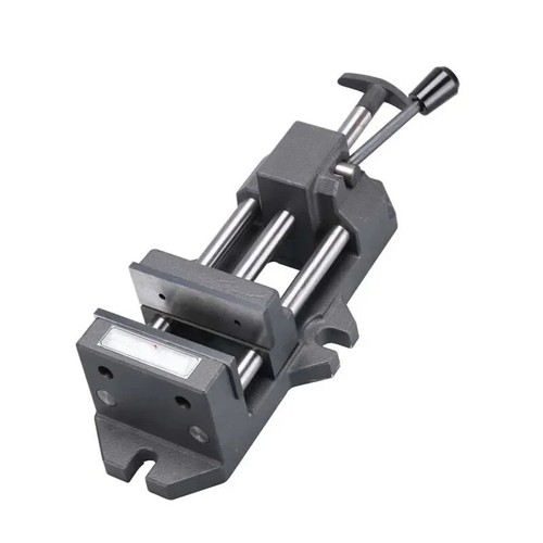 8 Inch Heavy Duty Rapid Drill Flat Jaw Pier, Guide Bar Precision Bench Drill - Picture 1 of 10