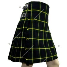 Handmade 8 yard 16 oz Gordon Tartan Kilt for Men's  Custom Size Made