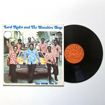 LORD RADIO & THE BIMSHIRE BOYS (SIGNED) LP RadRec (Canada) VG+/VG