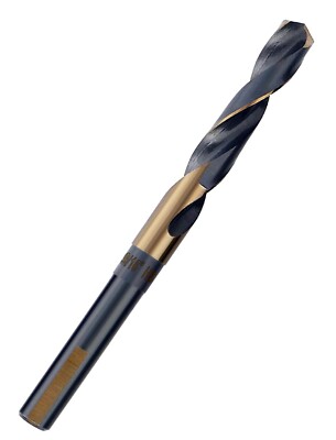 HSS Silver and Deming Drill Bit 9/16'' Reduced Shank 1/2 Drill Metal Steel-1Pc